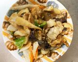 簡単オイラーメン味豚こま大根青椒肉絲風作り方14写真