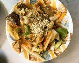 簡単オイラーメン味豚こま大根青椒肉絲風作り方17写真