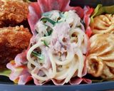 高校生男子お弁当23年10月6日作り方2写真