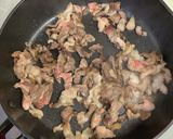 カキノキダケと牛肉のオイスターソース炒め作り方3写真