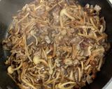 カキノキダケと牛肉のオイスターソース炒め作り方5写真