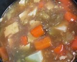 パリパリ副菜焼そばの茄子あん作り方5写真