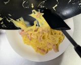 ワンパンパスタ　超絶品カルボナーラ作り方9写真