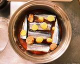 梅干と秋刀魚で甘辛すっぱ煮♪(´ε｀ )作り方4写真