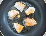 ごま油香る秋鮭のねぎ香味ダレ作り方3写真