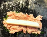ネギトロとチーズの生春巻き包み焼き作り方3写真