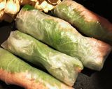 ネギトロとチーズの生春巻き包み焼き作り方5写真
