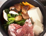 ダイエットに!胃腸にいい心身温まる豆乳鍋作り方1写真