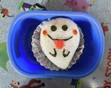 おばけのおにぎりお弁当☆。.:＊・゜作り方3写真