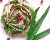 どんな味？ローゼルの葉のハムサラダ作り方4写真