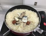 【防災食/鍋で】サバ缶梅ごはん作り方6写真