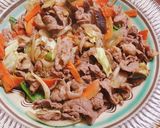 フライパン焼肉風野菜炒め作り方7写真