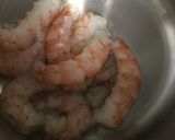 れんこんと海老の煮物作り方1写真