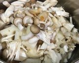 れんこんと海老の煮物作り方2写真