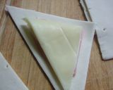 簡単だよ❤ミスド風✿ハムチーズパイ作り方3写真