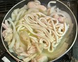 簡単・鶏もも肉と玉ねぎのカレーうどん作り方5写真