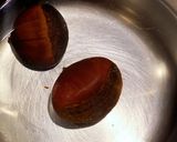 クッキングプロで作る、栗の甘露煮風作り方2写真