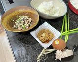 タンパク質たっぷりチャーハン作り方1写真