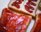 ☆お手軽ピザトースト☆作り方1写真