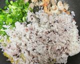 エビと豚肉の炒飯作り方3写真