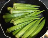丸ごと1本オクラの塩麹あえ作り方1写真