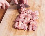 鶏肉のねぎ塩レモンだれ作り方1写真