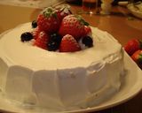18cmの軽いスポンジケーキ作り方9写真