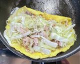 ツナとキャベツのとん平焼き作り方4写真
