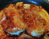 鶏のキムチ蒸し焼き作り方4写真