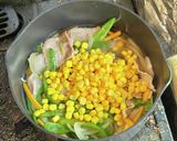 簡単・スイートコーンたっぷりカレーうどん作り方5写真