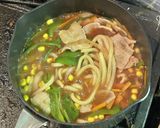 簡単・スイートコーンたっぷりカレーうどん作り方8写真