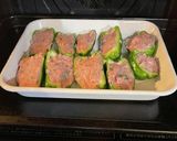 ピーマンの魚肉つくね詰め作り方5写真