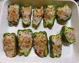 ピーマンの魚肉つくね詰め作り方7写真