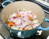 濃厚♪「キムチ豆腐鍋（スンドゥブ）」作り方1写真