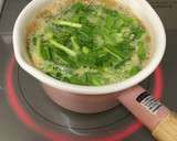 簡単♪にらの卵とじスープ（和風）作り方6写真