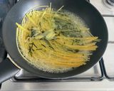 楽!お茶漬けの素で作る山椒薫る海苔パスタ作り方1写真