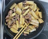 砂肝とレンコンの甘辛炒め作り方4写真
