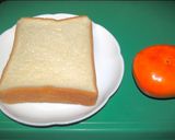 「柿バターサンド」作り方1写真