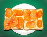 「柿バターサンド」作り方5写真