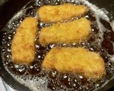 サーモンフライバーガー✨作り方4写真