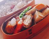 カリカリかぼちゃ茶巾★ライスペーパー作り方6写真