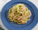 ダイエットに！黒酢もやしの中華風サラダ作り方5写真