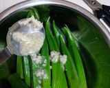 丸ごと1本オクラの塩麹あえ作り方4写真