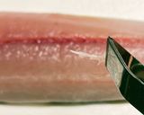 サワラの叩き〜ゴマ油風味ドレッシング〜作り方3写真