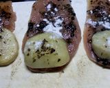 【弁当】バジルチキンのじゃが芋サンド作り方4写真