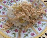 栗ご飯にきなこ♪de 栗ご飯のおはぎ風？作り方1写真