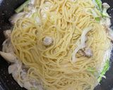ホタテのクリームスパゲッティ作り方6写真