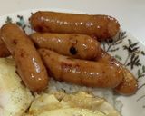 ウィンナー炒め(ごま油焦がし醤油)作り方1写真