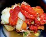 野菜たっぷりトマト煮込み作り方5写真