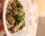 牡蠣ソテーの香ばしパスタ作り方7写真